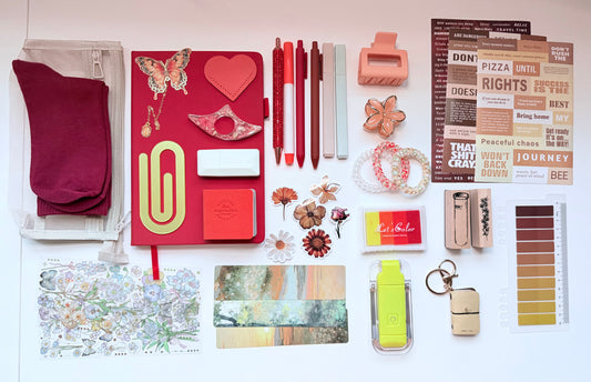 Sunset Aesthetic Stationery Box 🌅