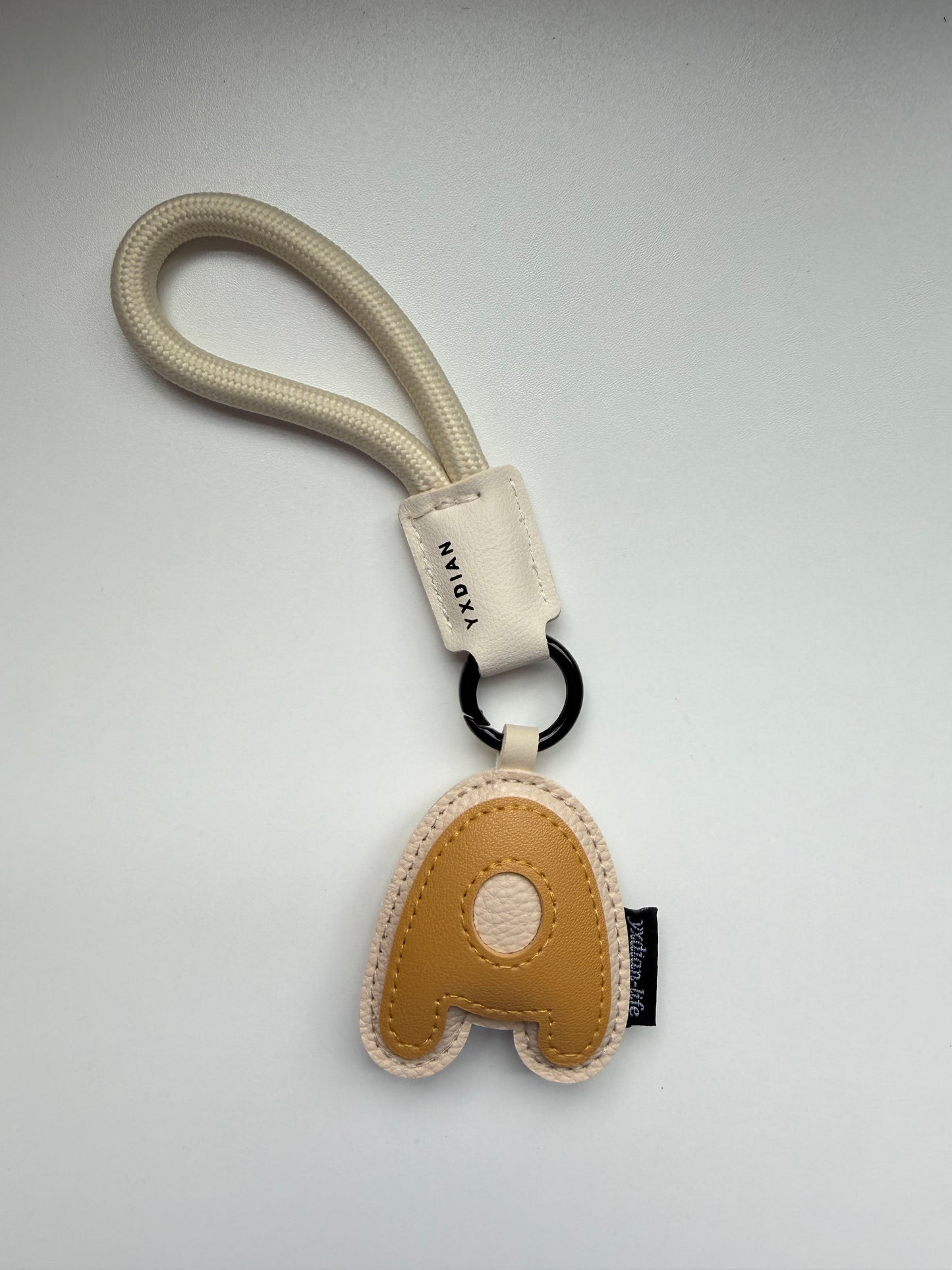Personalized Letter Keychain | Custom Initial Charm | Cute Name Keychain Gift for Her ✨