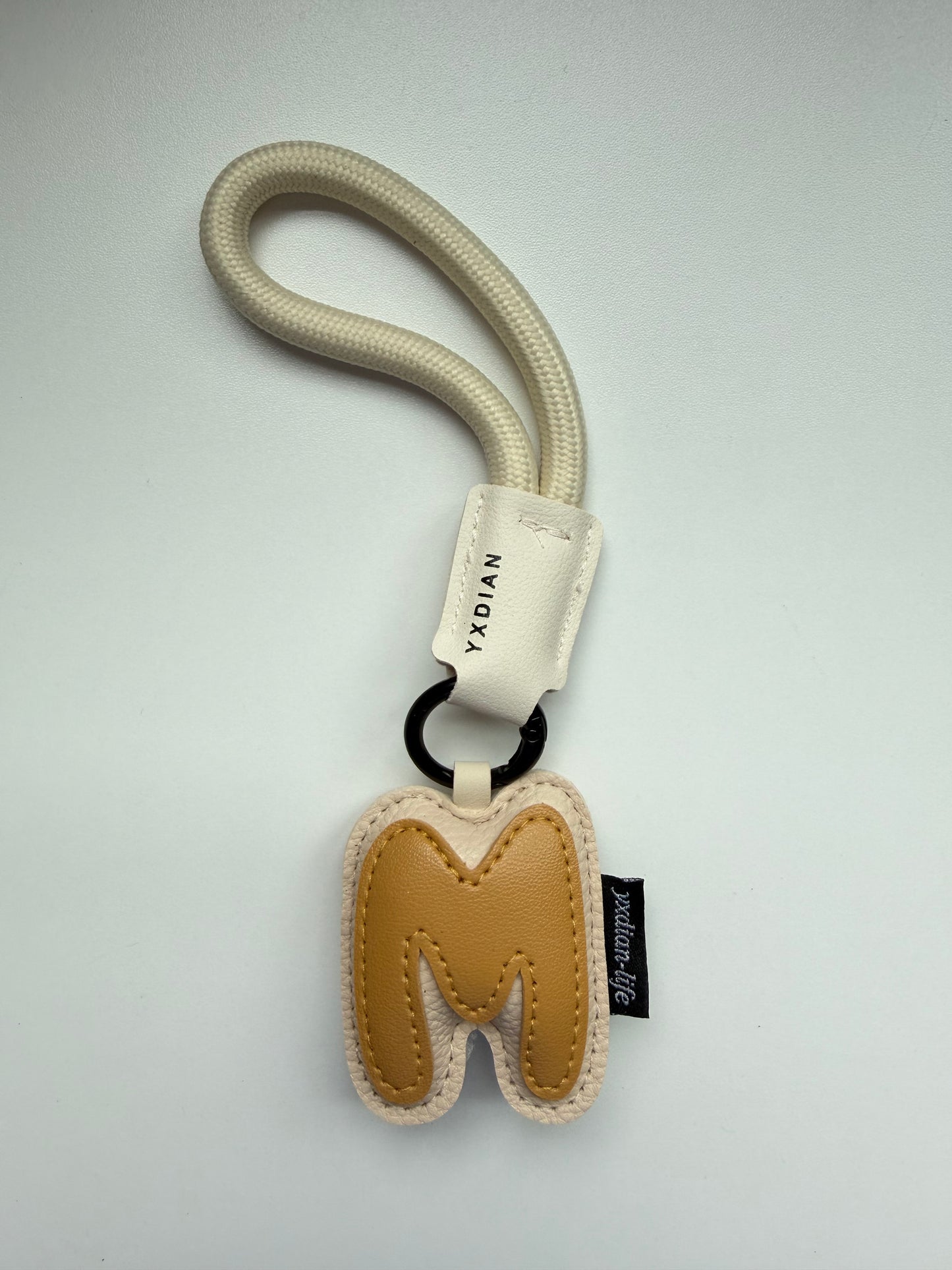Personalized Letter Keychain | Custom Initial Charm | Cute Name Keychain Gift for Her ✨